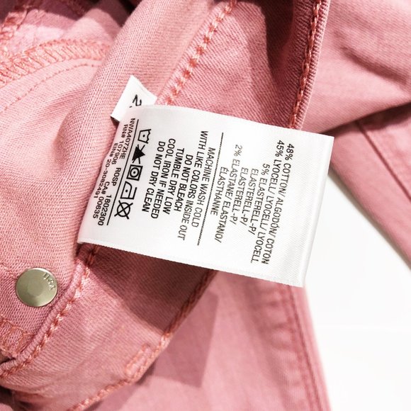 NEW HUDSON Krista Ankle Skinny Stretch Jeans Rose - Picture 11 of 14